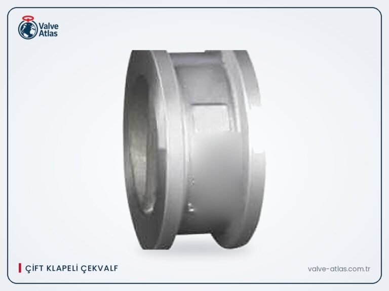 API 594 wafer tip çift klapeli çekvalf